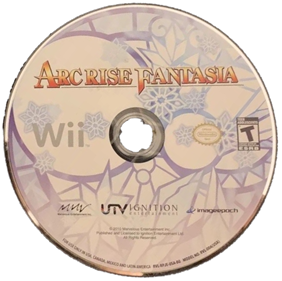 Arc Rise Fantasia - Disc Image