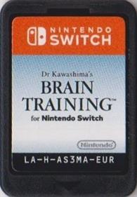 Dr Kawashima's Brain Training for Nintendo Switch - Cart - Front Image