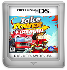 Jake Power: Fireman - Fanart - Cart - Front Image