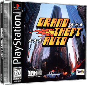 Grand Theft Auto - Box - 3D Image