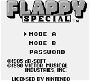 Flappy Special - Screenshot - Game Title Image
