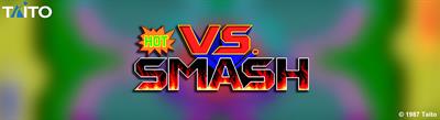 Vs. Hot Smash - Arcade - Marquee Image