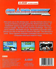 Atari Grand Prix - Box - Back Image