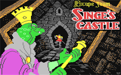 Dragon's Lair Part II: Escape from Singe's Castle - Screenshot - Game Title Image