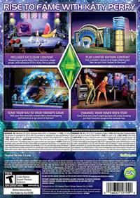 The Sims 3: Showtime - Box - Back Image