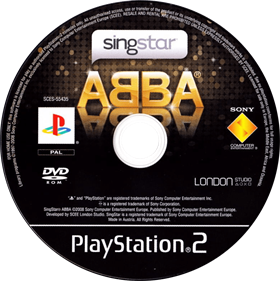 SingStar ABBA - Disc Image