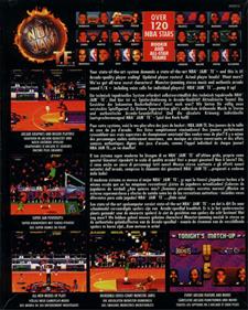 NBA Jam Tournament Edition - Box - Back Image