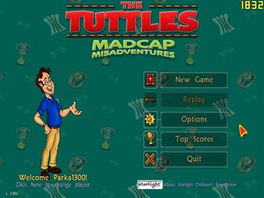 The Tuttles Madcap Misadventures - Screenshot - Game Title Image