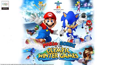 Mario & Sonic at the Olympic Winter Games - Fanart - Background Image