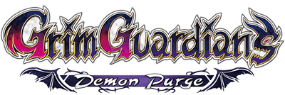 Grim Guardians: Demon Purge - Clear Logo Image