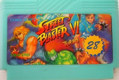 Street Fighter II - Cart - Front Image