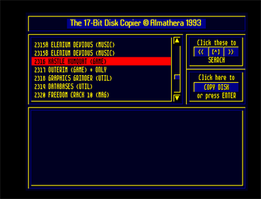 17 Bit: The Continuation Disc - Screenshot - Game Select Image