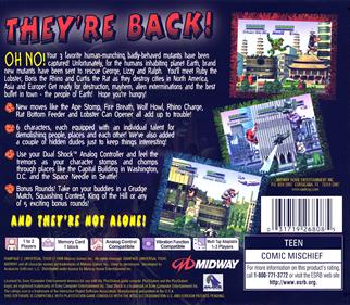 Rampage 2: Universal Tour - Box - Back Image