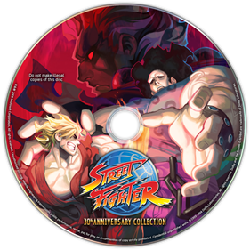 Street Fighter 30th Anniversary Collection - Fanart - Disc Image