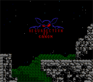 Zelda II: Resurrection of Ganon - Screenshot - Game Title Image