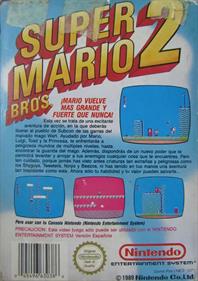 Super Mario Bros. 2 - Box - Back Image