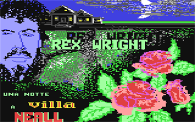 Rex Wright: Una Notte a Villa Neall - Screenshot - Game Title Image