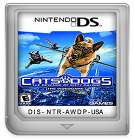 Cats & Dogs: The Revenge of Kitty Galore: The Videogame - Fanart - Cart - Front Image