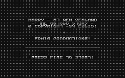 Harry: At New Zealand - Screenshot - Game Title Image