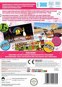 Grease: The Official Video Game - Box - Back Image