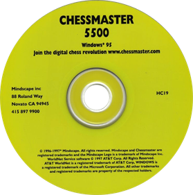 Chessmaster 5500 - Disc Image