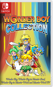 Wonder Boy Anniversary Collection - Box - Front - Reconstructed Image