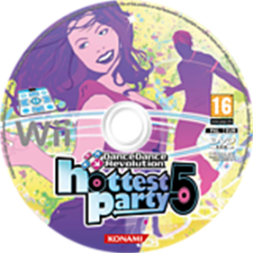 Dance Dance Revolution: Hottest Party 5 - Disc Image