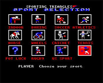 Sporting Triangles - Screenshot - Gameplay Image