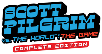 Scott Pilgrim vs. the World: The Game: Complete Edition - Clear Logo Image