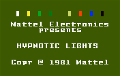 Hypnotic Lights - Screenshot - Game Title Image