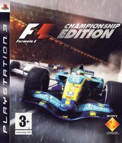 Formula One Championship Edition - Box - Front Image