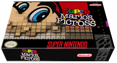 Mario no Super Picross - Box - 3D Image