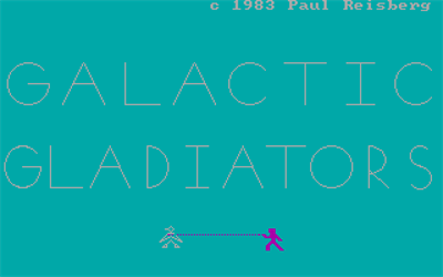Galactic Gladiators - Screenshot - Game Title Image
