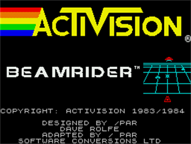 Beamrider - Screenshot - Game Title Image
