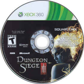 Dungeon Siege III - Disc Image