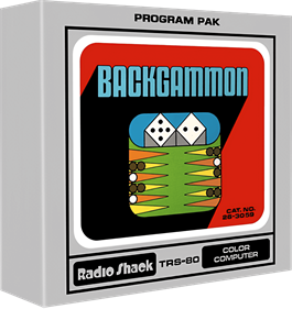 Backgammon - Box - 3D Image