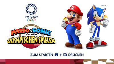 Mario & Sonic at the Olympic Games Tokyo 2020 - Screenshot - Game Title Image