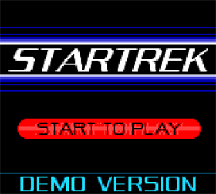 Star Trek - Screenshot - Game Title Image