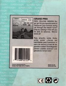 Grand Prix - Box - Back Image