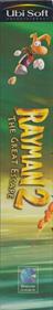 Rayman 2: The Great Escape - Box - Spine Image