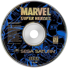 Marvel Super Heroes - Disc Image