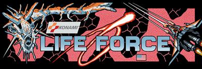 Life Force - Arcade - Marquee Image