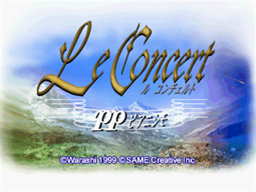 Le Concert: PP: Pianissimo - Screenshot - Game Title Image