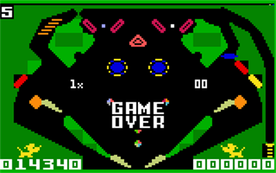 Pinball - Screenshot - Game Over Image