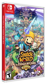Snack World: The Dungeon Crawl: Gold - Box - 3D Image