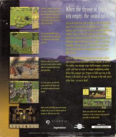 Lords of the Realm II - Box - Back Image
