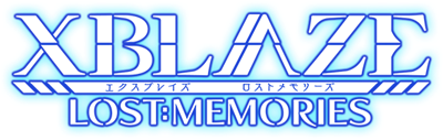 XBlaze Lost: Memories - Clear Logo Image