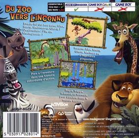 Madagascar - Box - Back Image