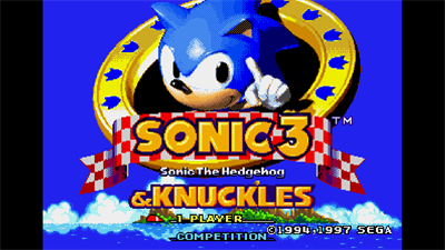 Sonic & Knuckles Collection - Screenshot - Game Title Image