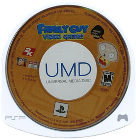 Family Guy Video Game! - Disc Image